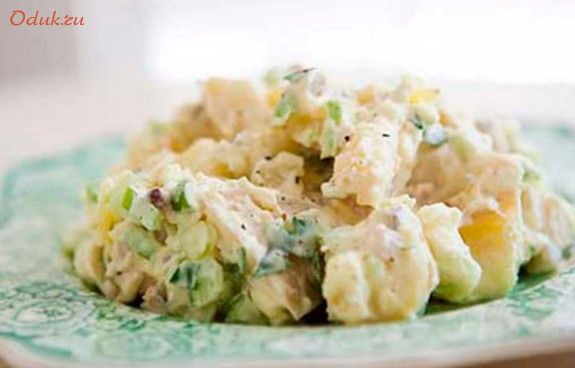 салат, картофельный салат, картофельный