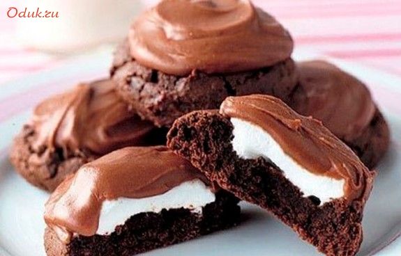 шоколадное, печенье