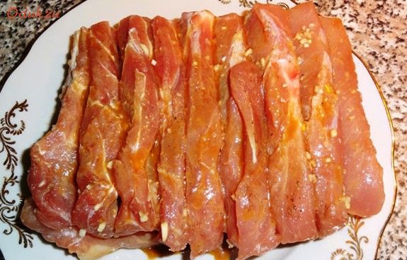 запеченное, мясо, маринованное, маринад запеченное, мясо, маринованное, маринад