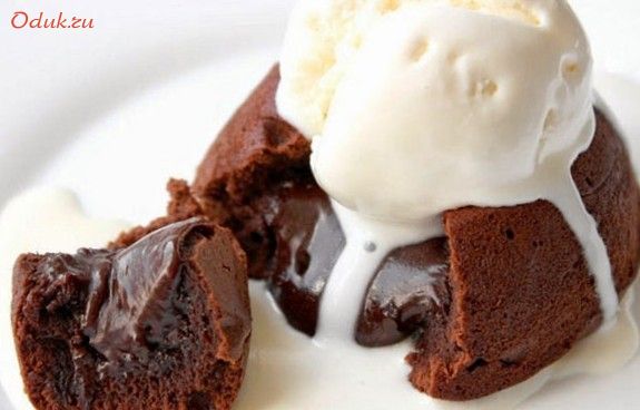 американский, кекс, жидкой