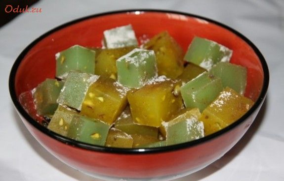 домашний, рахат-лукум, фисташками