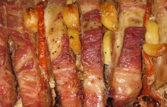 фаршированная, свиная, свинина фаршированная, свиная, свинина