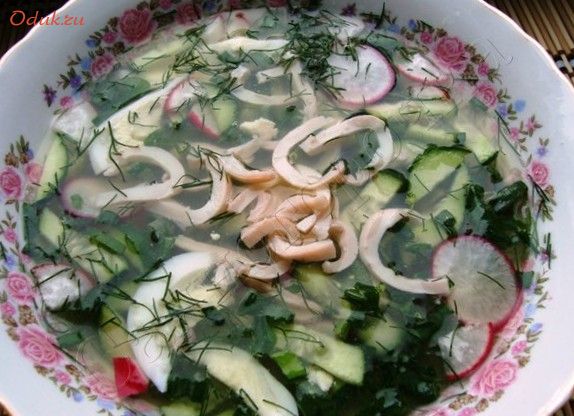 овощная, окрошка