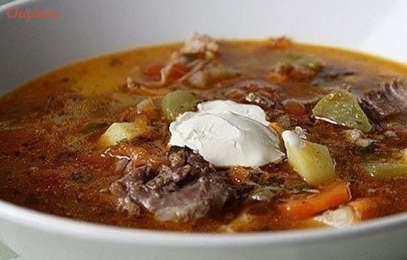 рассольник, тушенкой, сметаной рассольник, тушенкой, сметаной