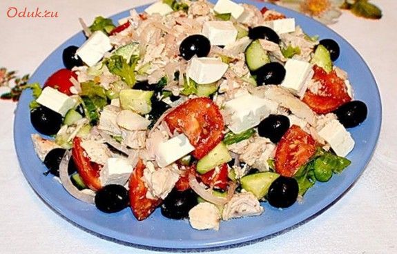 салат, курицы