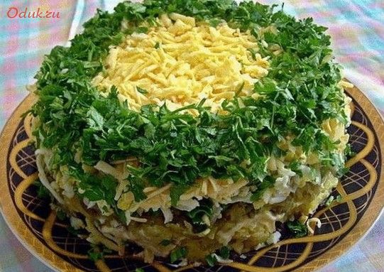 салат, язычок