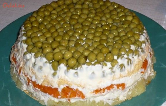 салат, объедение, копченой салат, объедение, копченой