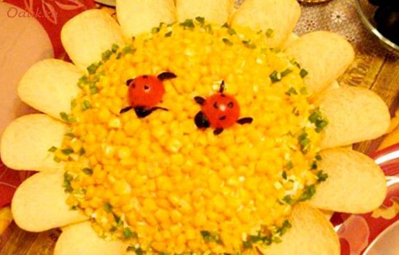 слоеный, салат