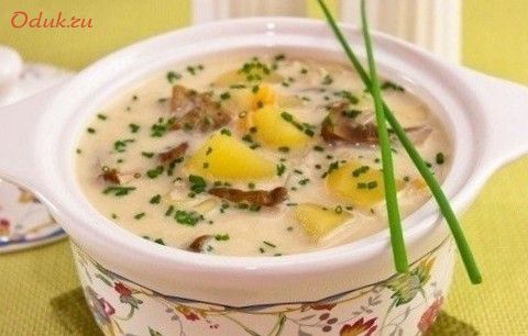 сырный, картофелем, белыми