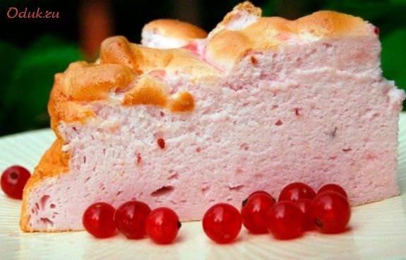 торт-суфле, ягодами торт-суфле, ягодами