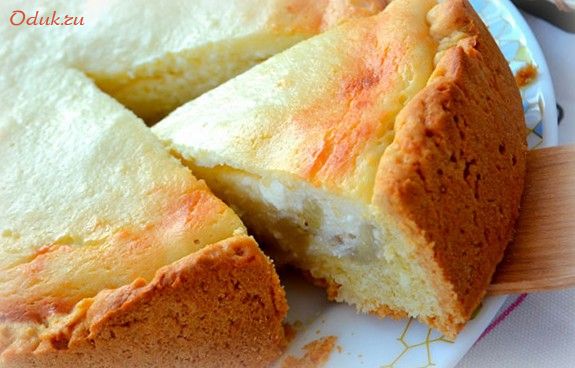 творожно-банановые, пирожные, творог