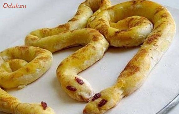 новогодние, пирожки, бананом