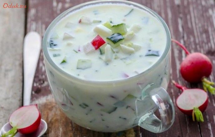 окрошка, вегетарианская