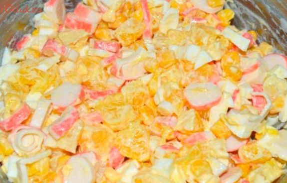 салат, крабовых