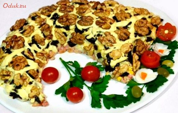 салат, изобилия, орехами салат, изобилия, орехами