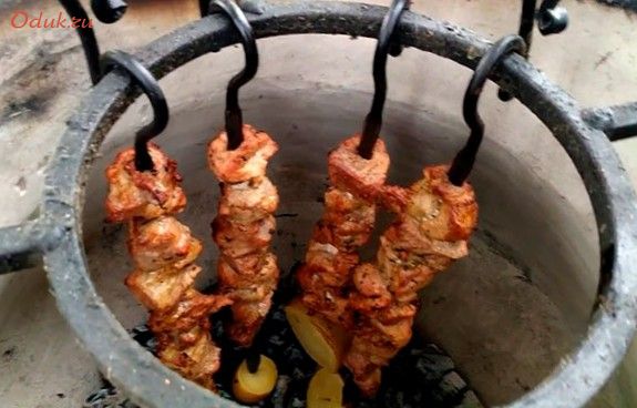 шашлык, свинины, тандыре, свинина, маринад