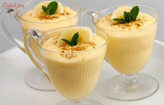 десертный, банановый, мусс десертный, банановый, мусс