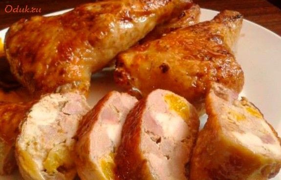 фаршированные, куриные, ножки, свинина фаршированные, куриные, ножки, свинина