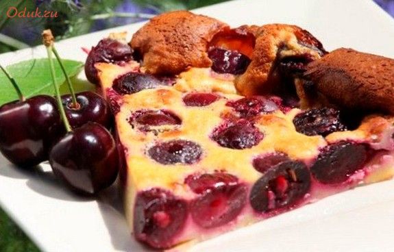 французский, вишневый, клафути, вишня французский, вишневый, клафути, вишня