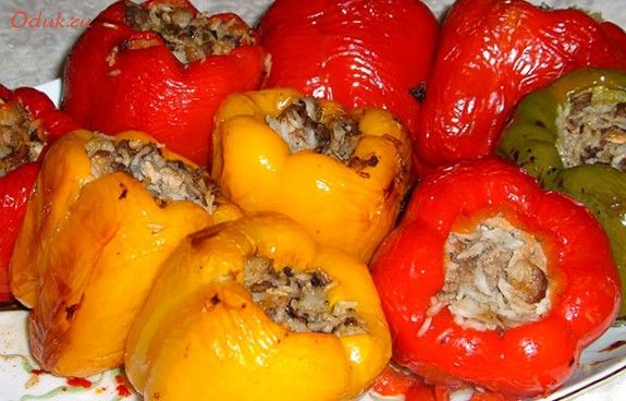 перец, фаршированный, окончании чего, свинина