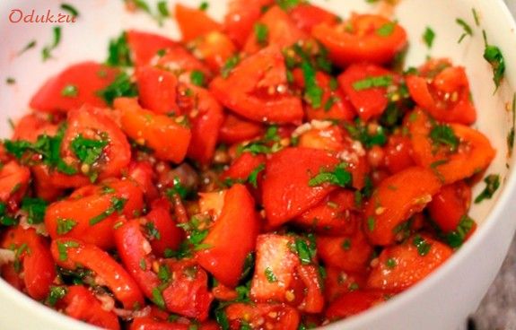 салат, помидор