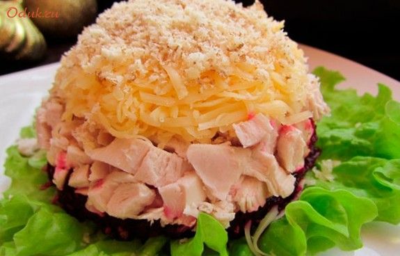 салат, кучеряшка