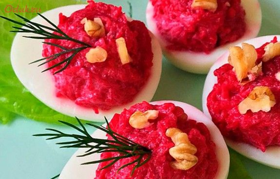 закуска, новогодняя, свеклы