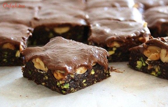 квадратики, овсяных, кофе