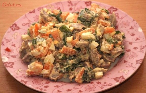 салат, радость