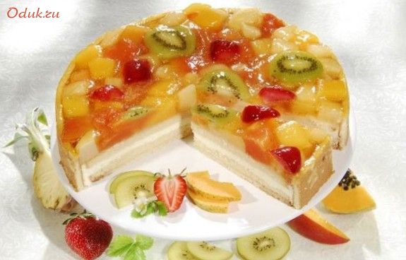 фруктовый, сливочно-сметанный, торт