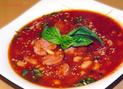 густой, фасолевый, колбасой, капуста