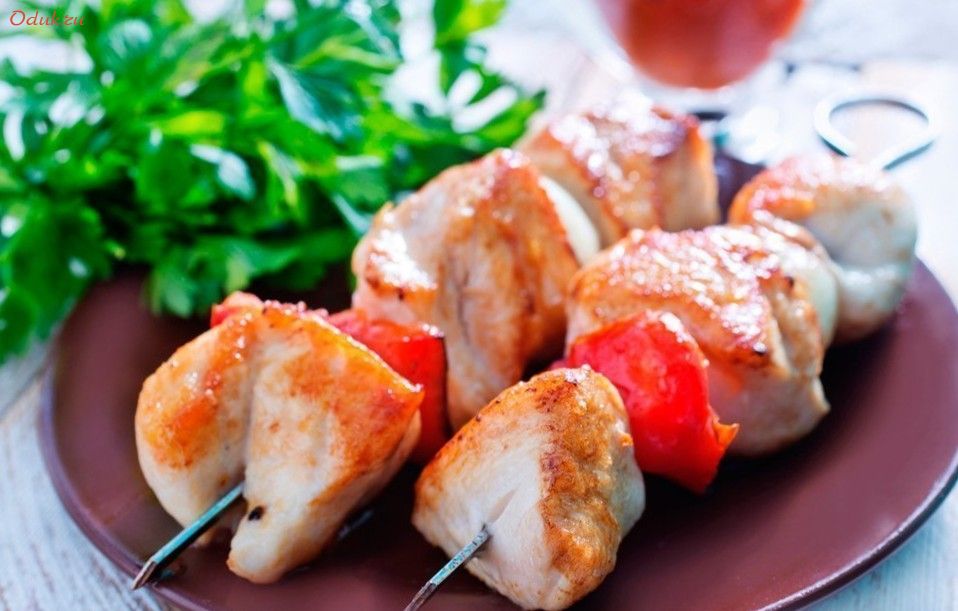 экзотический, шашлык, бекон экзотический, шашлык, бекон