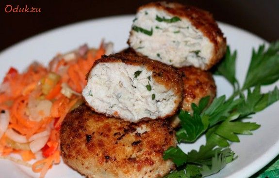 котлетки-минутки, куриной, грудки