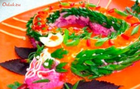 новогодний, салат, маринад новогодний, салат, маринад