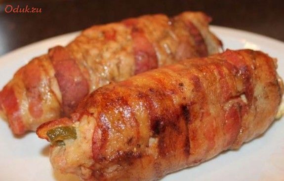 рулетики, свинины, свинина, пищевой рулетики, свинины, свинина, пищевой