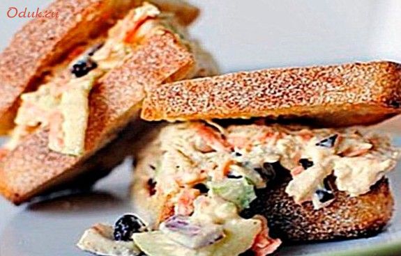 салат, курицы