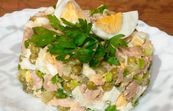 салат, печени