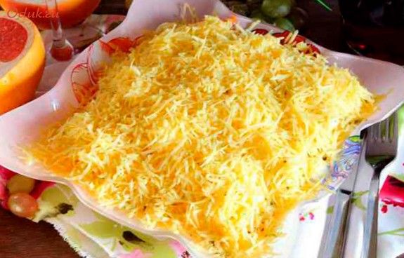 салат, охотничий