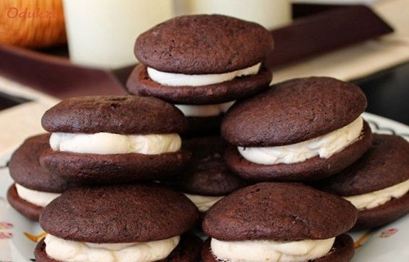 домашнее, пирожное, whoopie