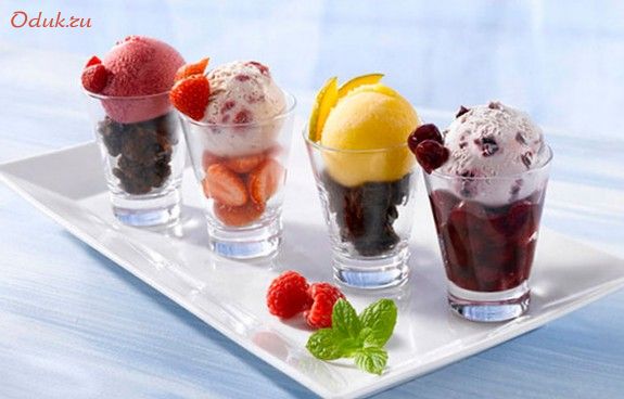 фруктовый, десерт