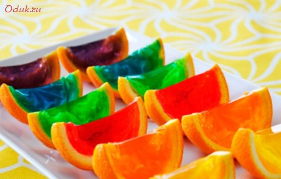 красочное, желе, апельсинах, пищевой красочное, желе, апельсинах, пищевой