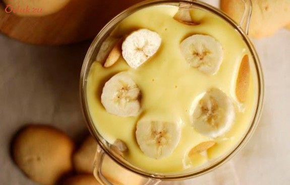 пудинг, банановый, эдем