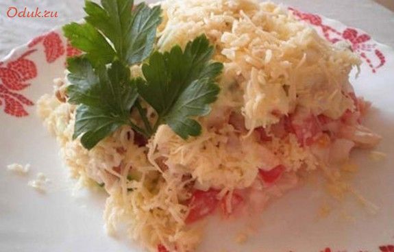 салат, овощами