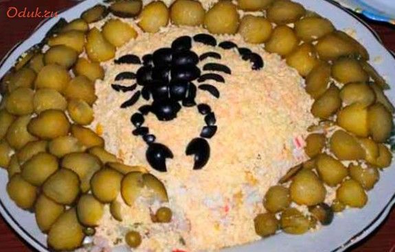 слоеный, куриный слоеный, куриный