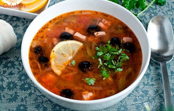 солянка, домашняя солянка, домашняя