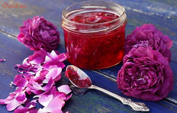 варенье, лимоном, лепестков, творог