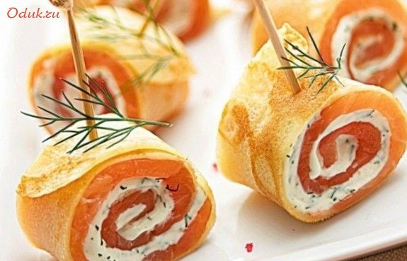 закусочные, рулетики