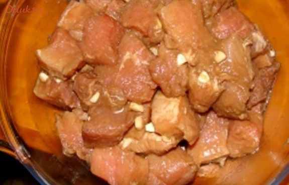 жаркое, свинины, свинина, маринад