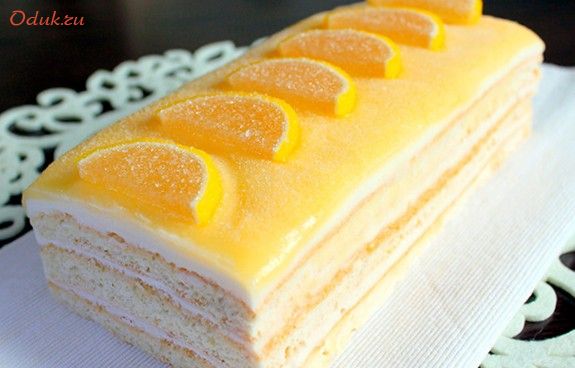 лимонный, тарт, дома