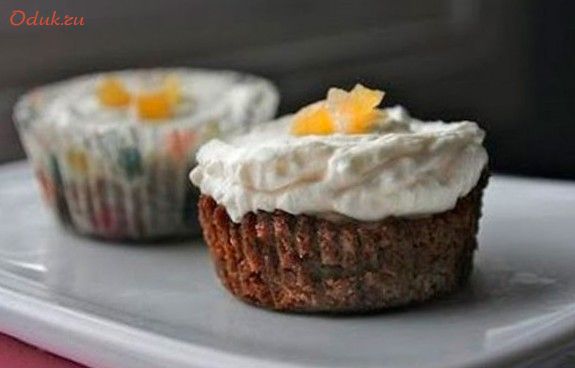 миндальные, мини-чизкейки, имбирным